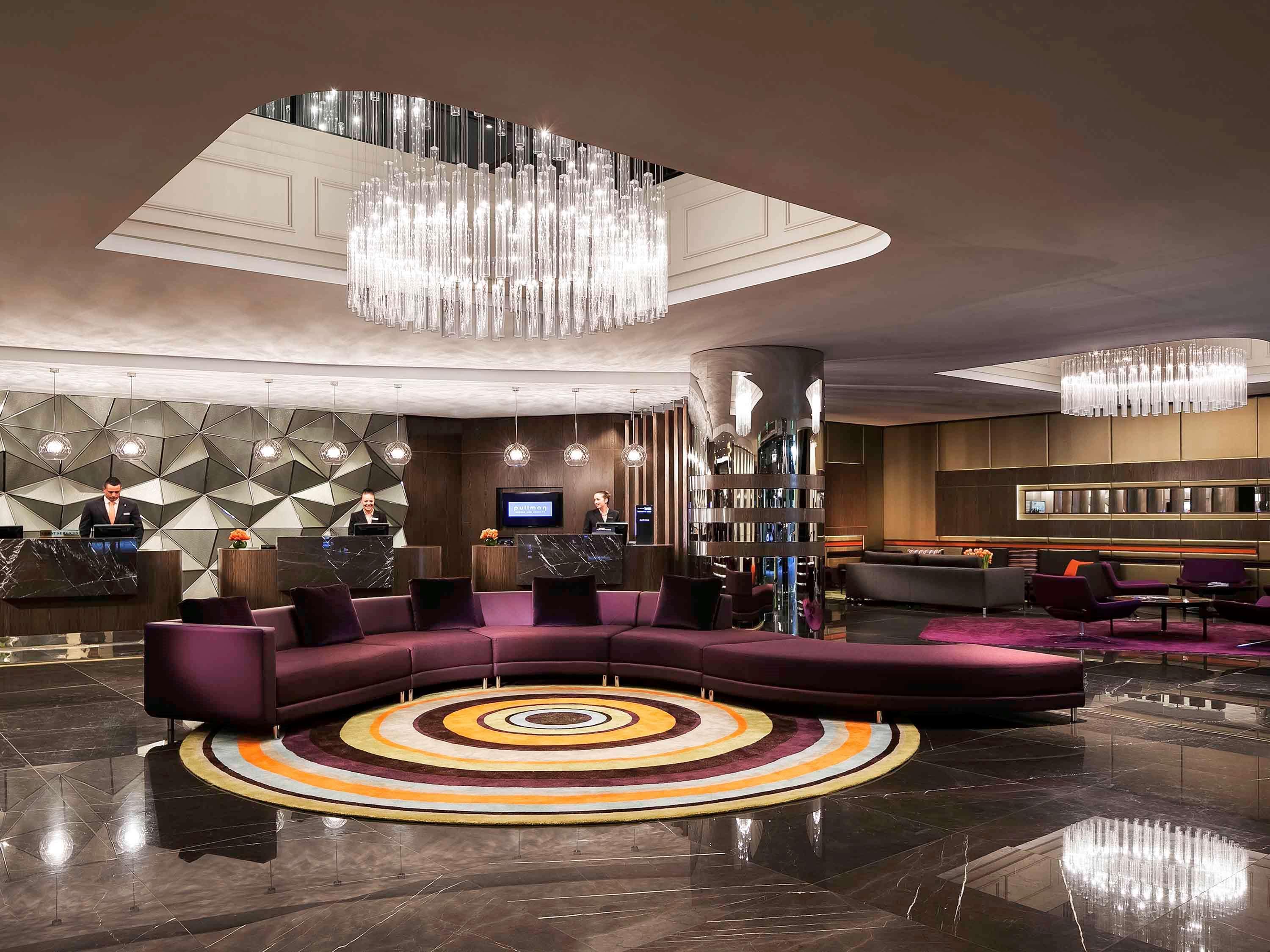 พูลแมน ซิดนีย์ ไฮด์ พาร์ค Hotel ภายนอก รูปภาพ The lobby of the hotel