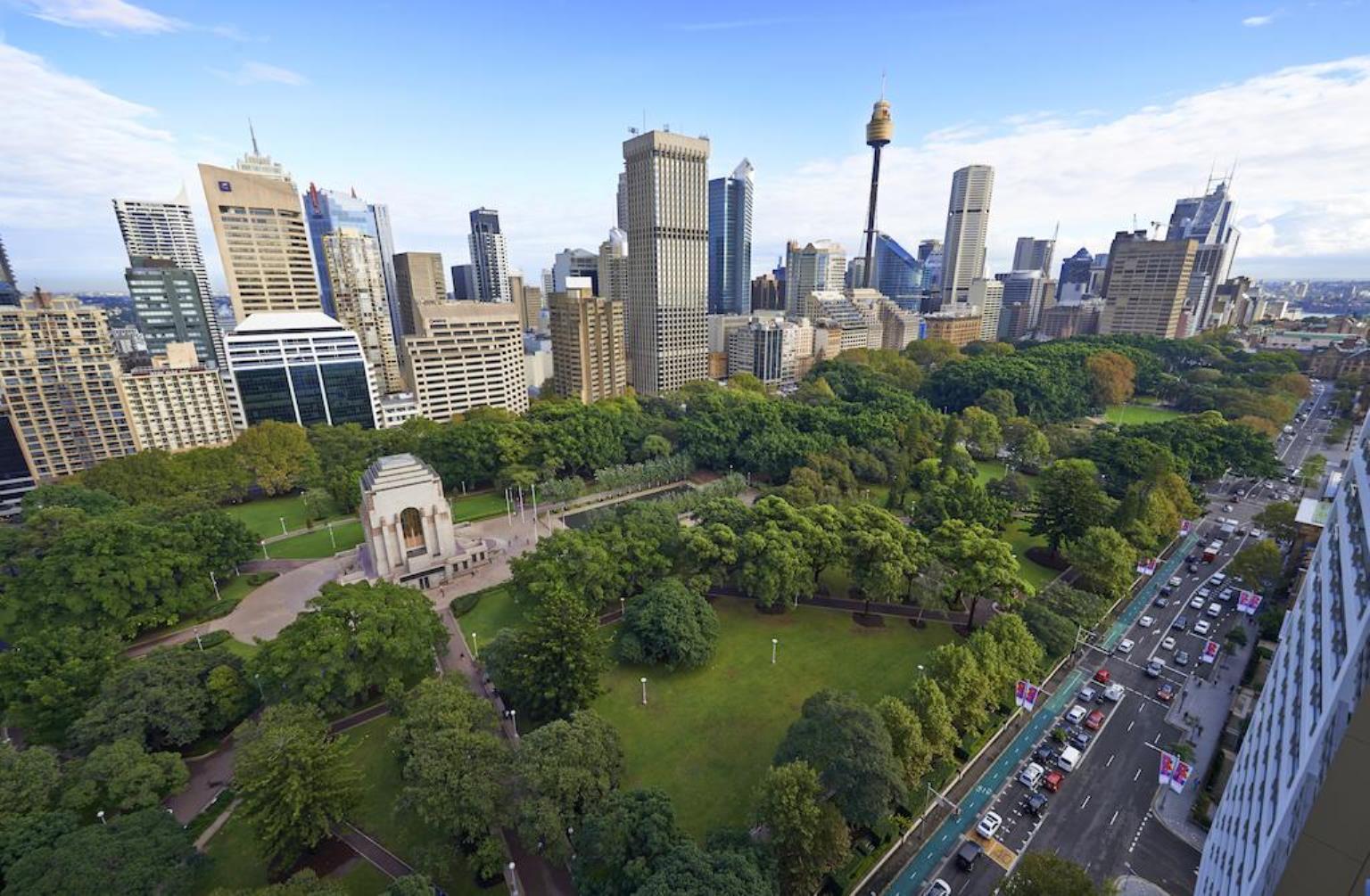 พูลแมน ซิดนีย์ ไฮด์ พาร์ค Hotel ภายนอก รูปภาพ The Domain, Sydney