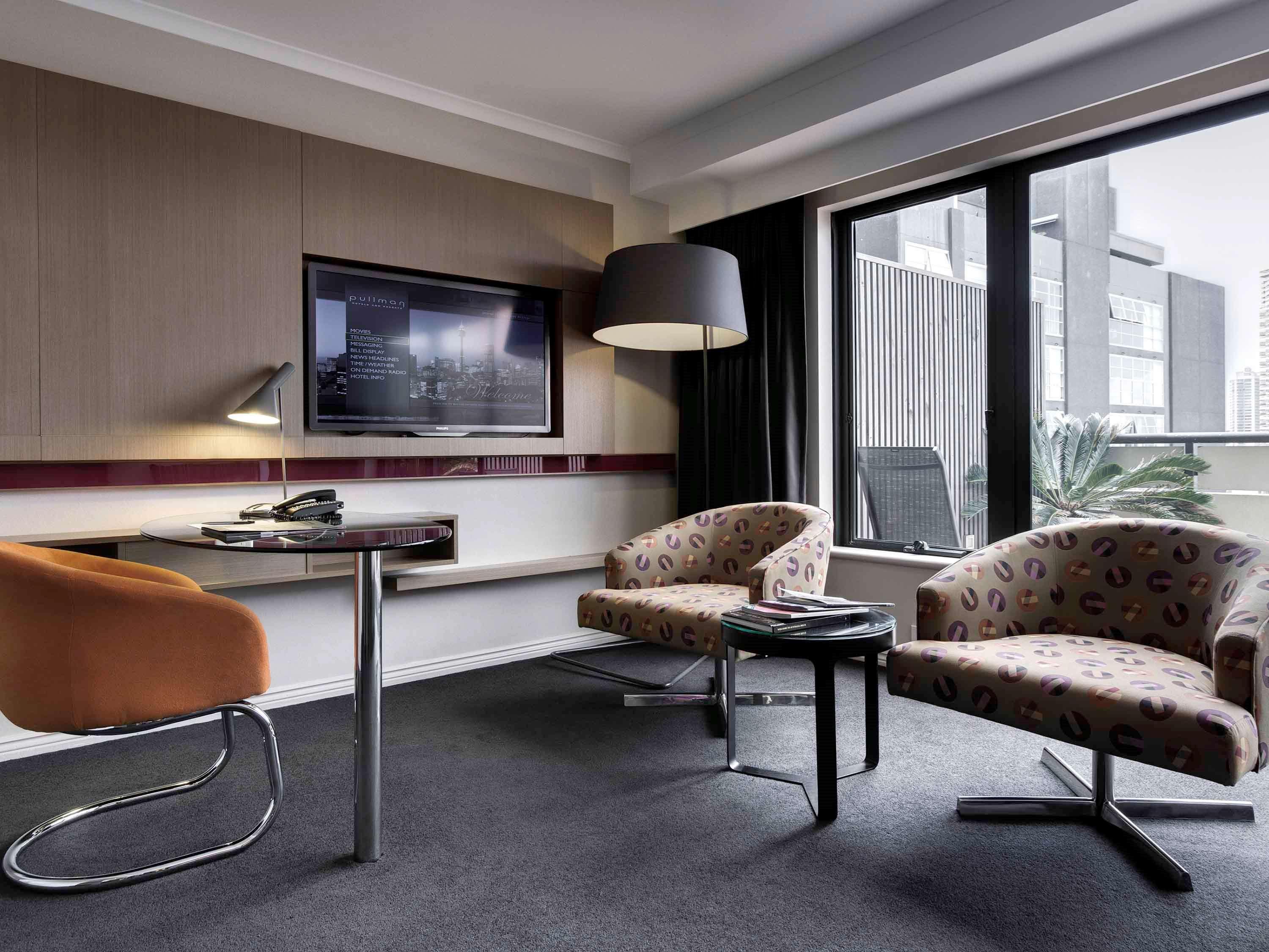 พูลแมน ซิดนีย์ ไฮด์ พาร์ค Hotel ภายนอก รูปภาพ A suite at the hotel